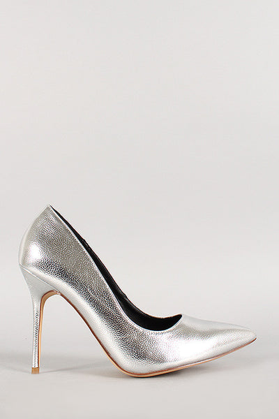 Liliana Metallic Pointy Toe Pump