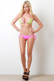 Neon String Bikini Set