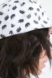 Elephant Snapback Cap