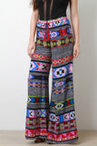 Boho Tribal Palazzo Pants