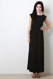 Cap Sleeve Maxi Dress