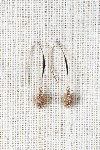 Pine Cone Earrings