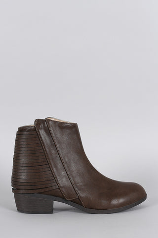 Qupid Western Cut Bootie