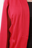 Batwing Open Front Blazer