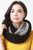 Two-Tone Muffler Scarf