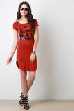 Queen Bae Short Sleeve Dress