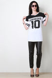 Gorgeous 10 Sports Jersey Top