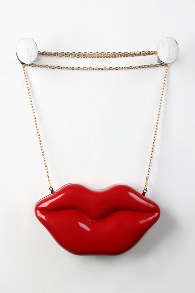 Lips Clutch Bag