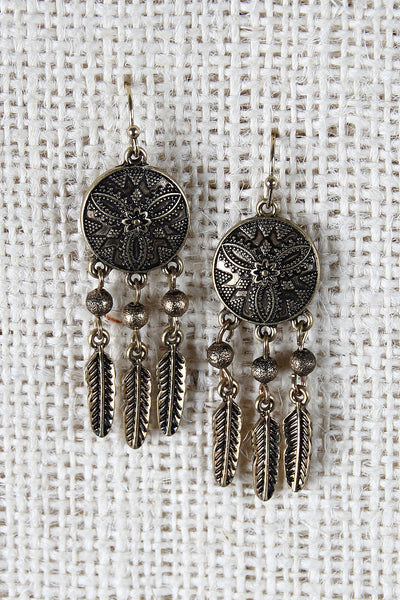 Trinity Dream Catcher Earrings