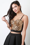 Rhinestone Sweetheart Bralette Top