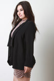 Lightweight Open Front Blazer