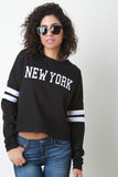 New York Jersey Sweatshirt Top