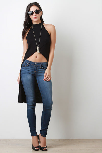 Cutaway High Low Envelope Top