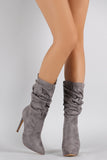 Liliana Slouchy Pointy Toe Stiletto Boot