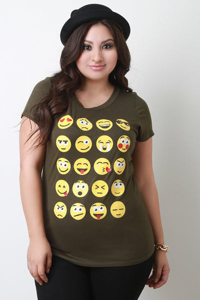 Emoji Print Tee