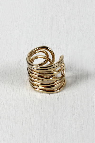 Multi Strand Nest Ring