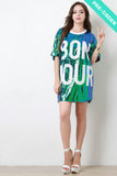 Bon Jour Sequins Shift Dress PREORDER