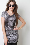 Ben Franklin 100 Round Neck Short Sleeve Tee