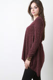 V-Neck Trapeze Sweater Top